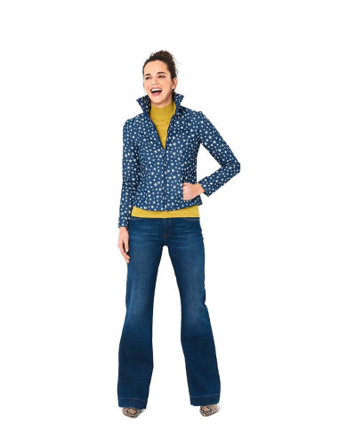 Patron de gilet et veste - Burda 6114