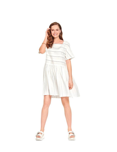 Patron de top et robe - Burda 6117