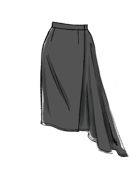 Patron de jupe - Vogue 8956