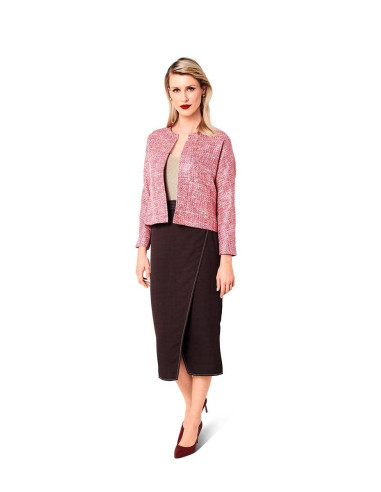 Patron de veste - Burda 6123