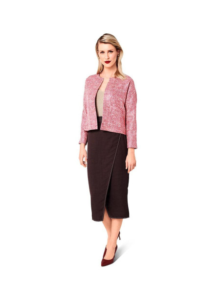 Patron de veste - Burda 6123