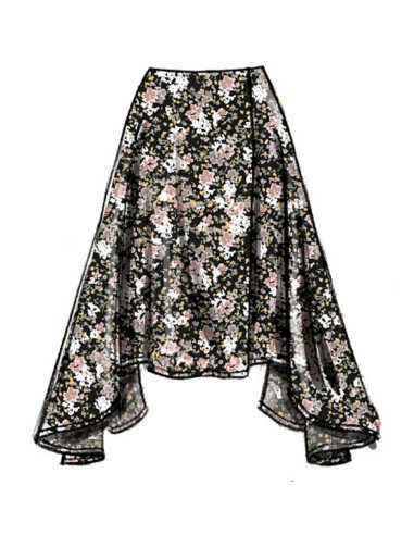 Patron de jupe - Vogue 8956