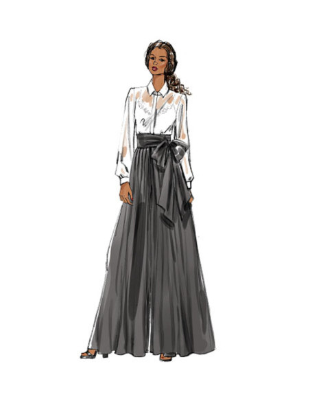 Patron de pantalon - Vogue 8955