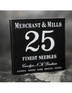 Carnet de 25 aiguilles à coudre fines Merchant & Mills 2
