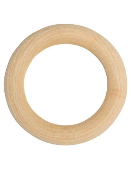Anneau en bois pour hochets et mobiles 75 mm