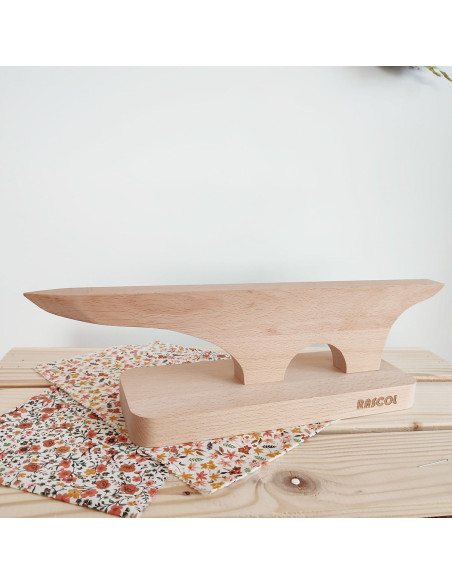 Presse en bois pour plis parfaits