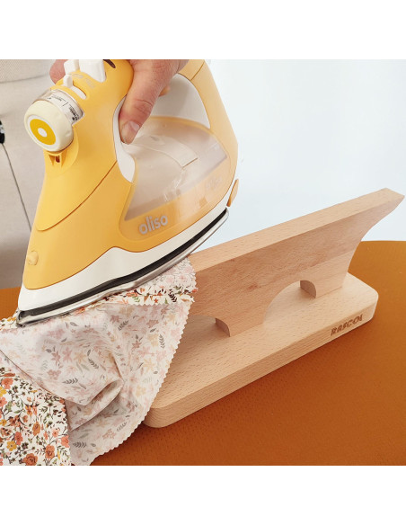 Presse en bois pour plis parfaits