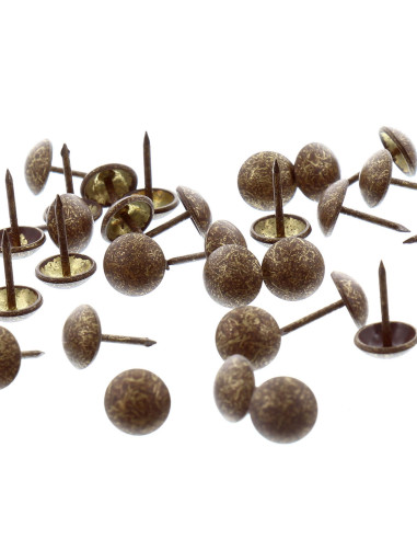Clous tapissier ronds - Bronze