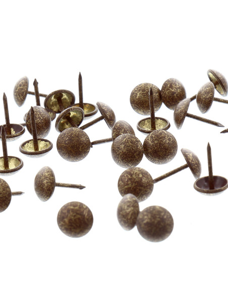 Clous tapissier ronds - Bronze