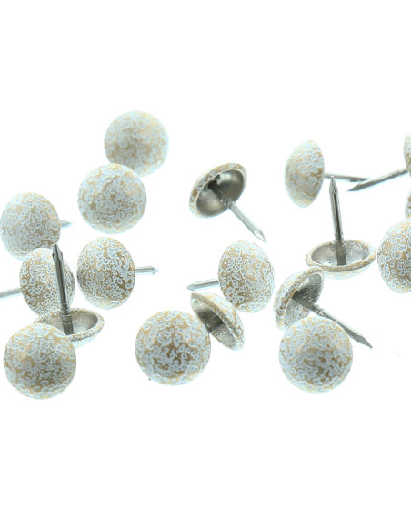 Clous tapissier Select - Blanc laitonné