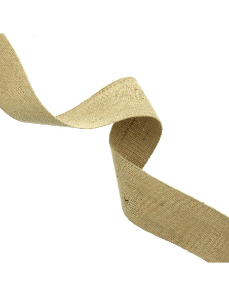 Sangle jute 85 mm naturel