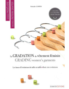 Livre devenir modéliste : la gradation du vêtement féminin