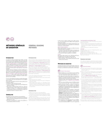 Livre devenir modéliste : la gradation du vêtement féminin