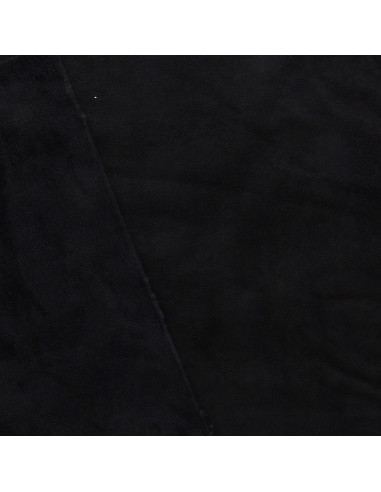 Tissu micro éponge viscose - Noir