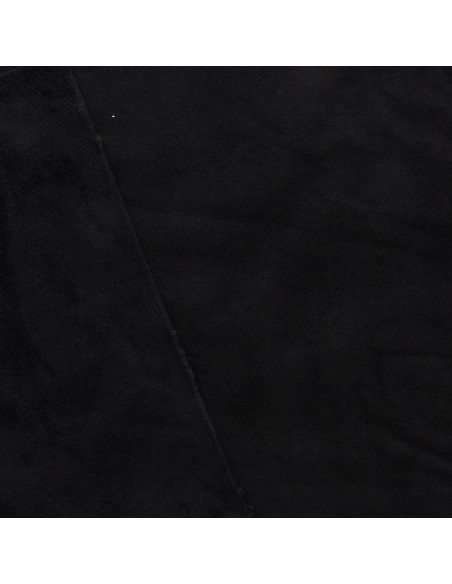 Tissu micro éponge viscose - Noir