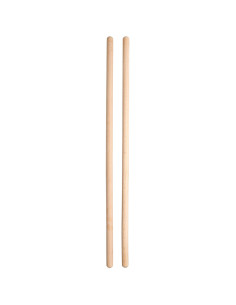 Lot de 2 bâtons en bois pour macramé - 50 cm