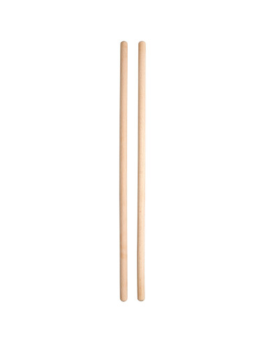 Lot de 2 bâtons en bois pour macramé - 50 cm