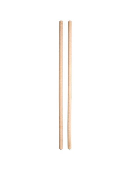 Lot de 2 bâtons en bois pour macramé - 50 cm