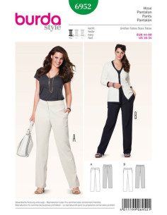 Patron de pantalon - Burda 6952