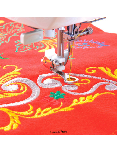 Pied de biche pour broderie