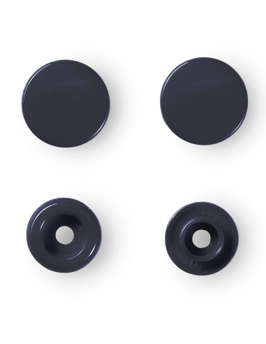 Set de 30 boutons pression Color Snaps 12,4 mm - Marine