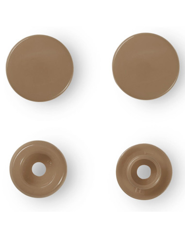 Set de 30 boutons pression Color Snaps 12,4 mm - Or