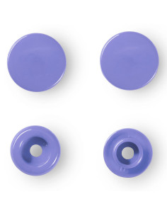 Set de 30 boutons pression Color Snaps 12,4 mm - Lilas 2