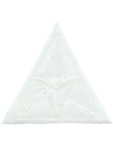 Écusson thermocollant mouche - Blanc