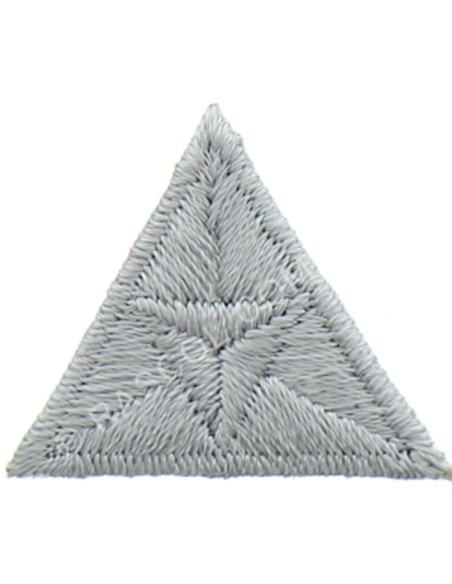 Écusson thermocollant mouche - Gris