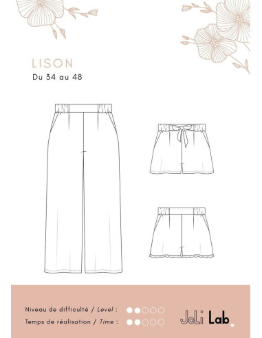 Patron de pantalon Lison - Joli Lab
