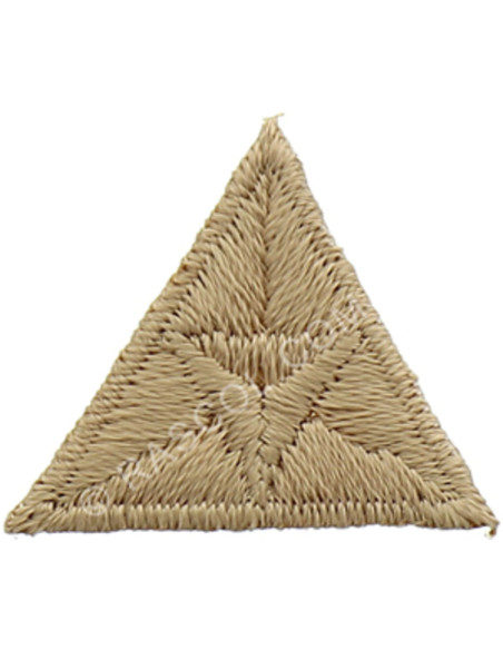 Écusson thermocollant mouche - Beige foncé
