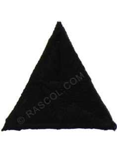 Écusson thermocollant mouche - Noir