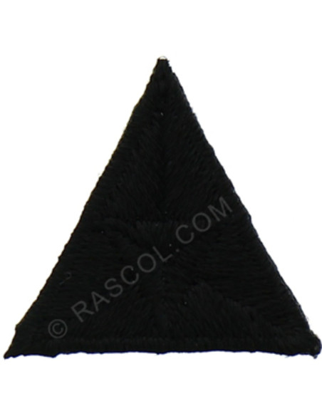 Écusson thermocollant mouche - Noir
