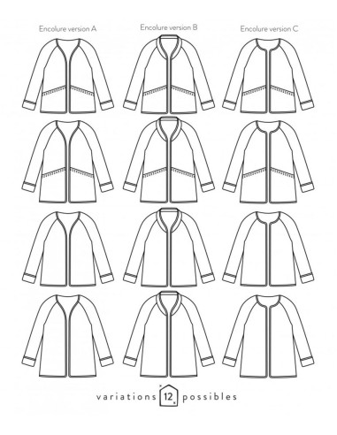 Patron de veste Absolu - Atelier Scämmit