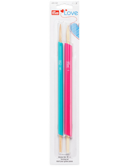 Outil pour guide-passe M et L - Fuchsia et menthe