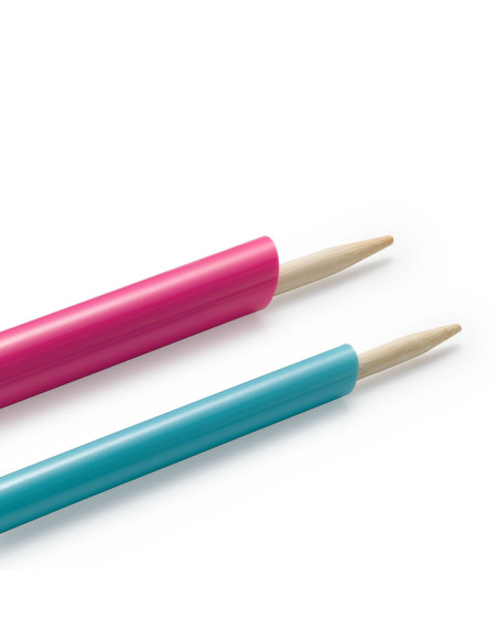 Outil pour guide-passe M et L - Fuchsia et menthe