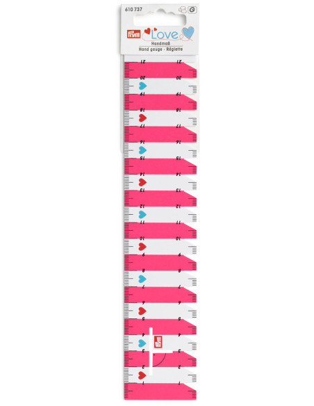 Réglette pour plis et ourlets - Rose fuchsia