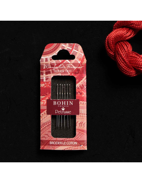 Aiguilles à broder le coton Édition Spéciale Petrusse x Bohin