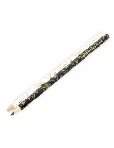 Set de 2 crayons à marquer effaçables à l´eau - Noir et blanc
