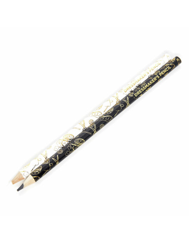 Set de 2 crayons à marquer effaçables à l´eau - Noir et blanc