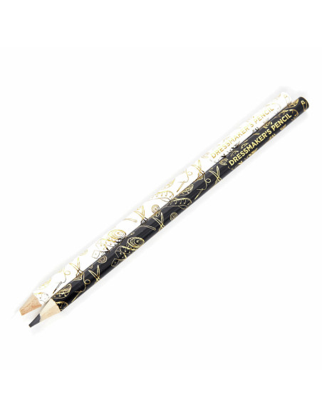 Set de 2 crayons à marquer effaçables à l´eau - Noir et blanc