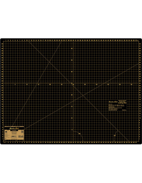 Tapis de découpe auto-cicatrisant noir 45 x 60 cm