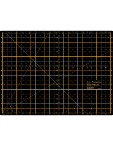 Tapis de découpe auto-cicatrisant noir 45 x 60 cm