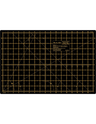 Tapis de découpe auto-cicatrisant noir 30 x 45 cm
