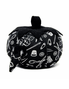 Pelote épingles tomate maxi noire