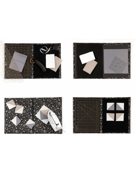 Tapis de découpe à repasser 4 en 1 black edition