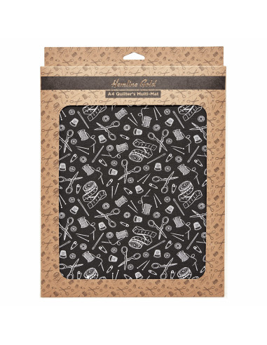Tapis de découpe à repasser 4 en 1 black edition