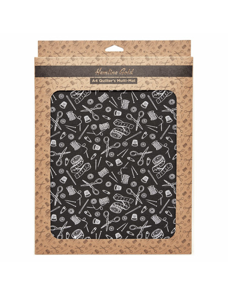 Tapis de découpe à repasser 4 en 1 black edition