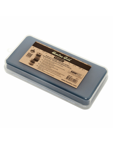 Boite de rangement noire pour canettes standards