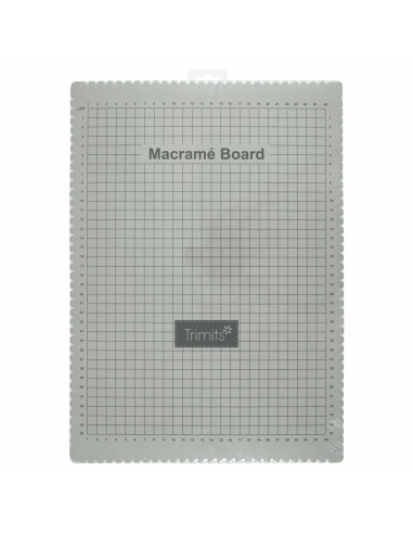 Planche pour macramé 29,7 x 42 cm